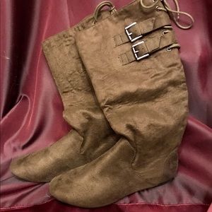 Material Girl Bonita Knee High Boots